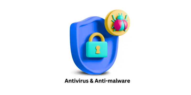 Image of antivirus security.