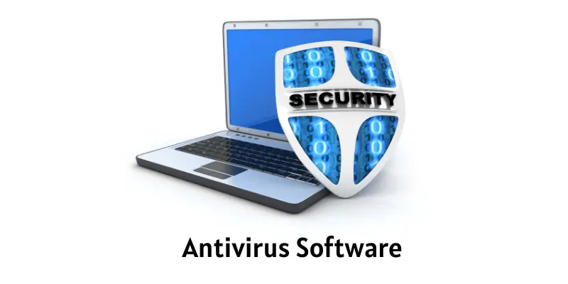 Antivirus software image.