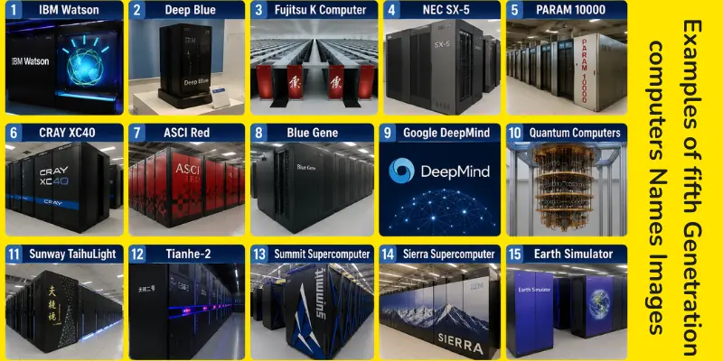 fift generation computers names images Examples of fift generation computers names with images.