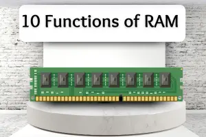 Functions of RAM