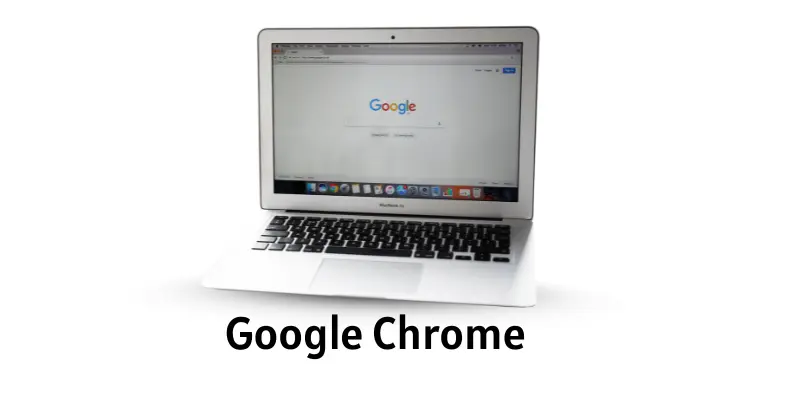 Google chrome image.