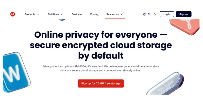 mega cloud storage interface image Mega cloud storage interface image.