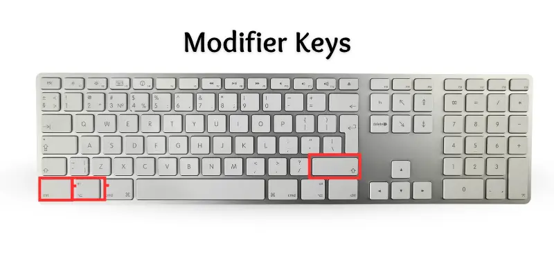 Image of modifier keys.