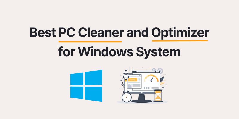 PC cleaner and optimizer for windows system, rabid cleaner.