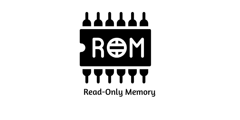 read only memory Graphic shows the icon read-only memory.