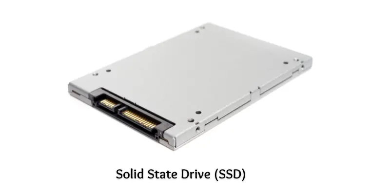 Solid state drive image.