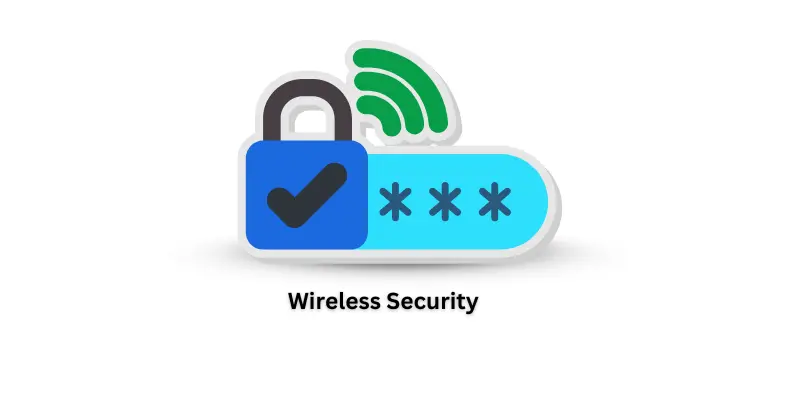 Icon of wireless security.